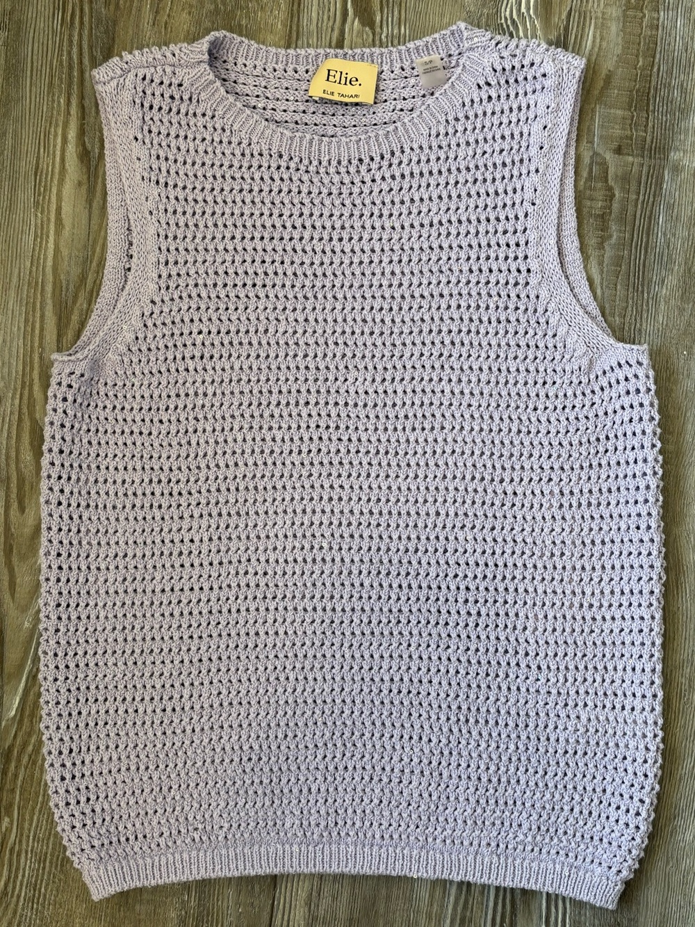 Elie Tahari sleeveless sweater